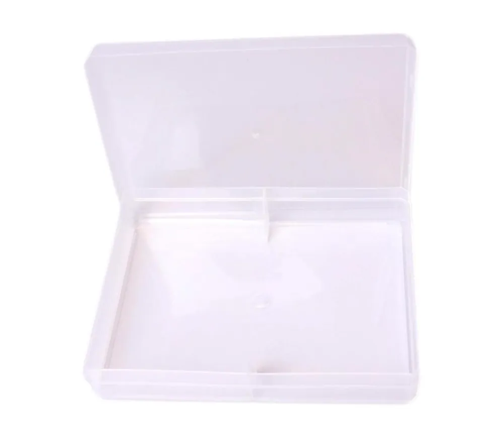 Tout Pour le Jeu Boite plastique double pour 2 jeux 54 cartes à jouer transparentes vide