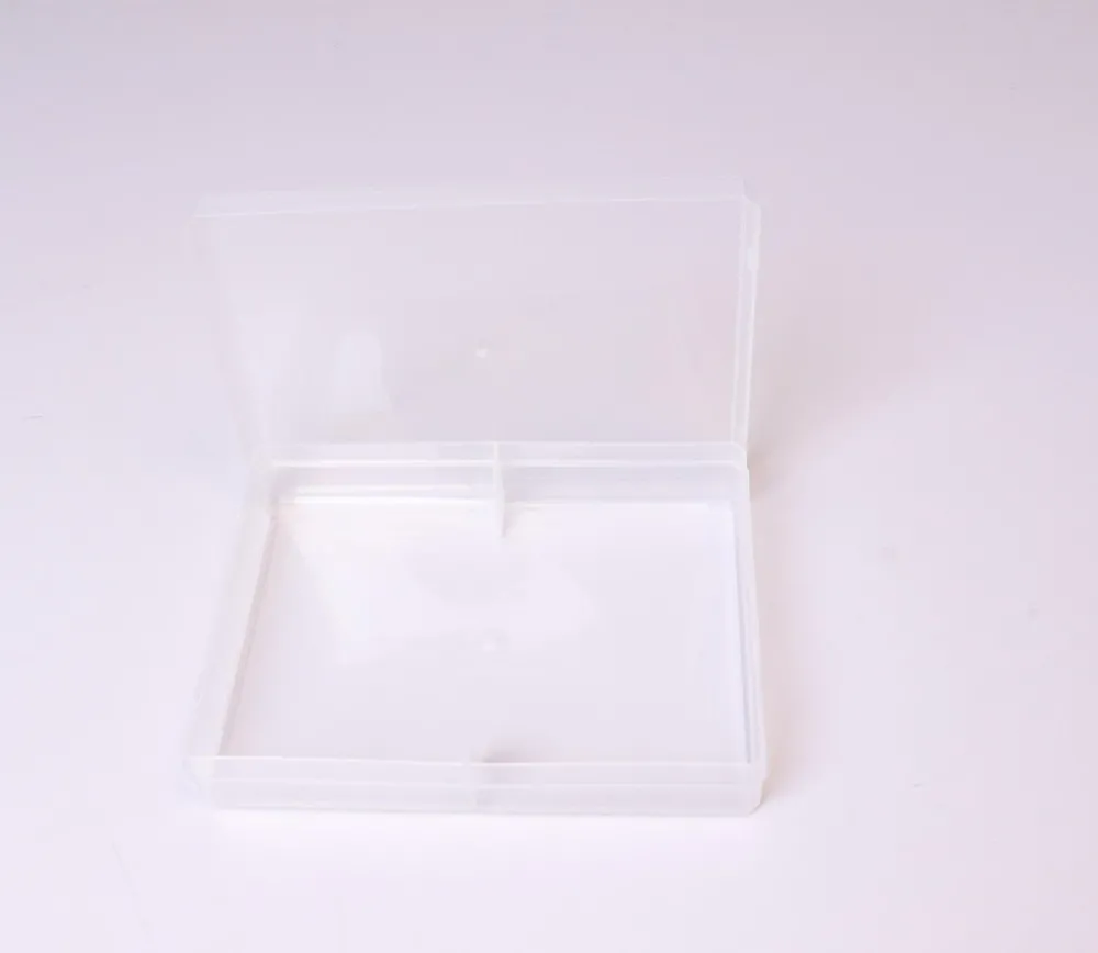 Tout Pour le Jeu Boite plastique double pour 2 jeux 54 cartes à jouer transparentes vide