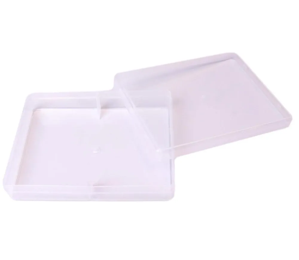 Tout Pour le Jeu Boite plastique double pour 2 jeux 54 cartes à jouer transparentes vide