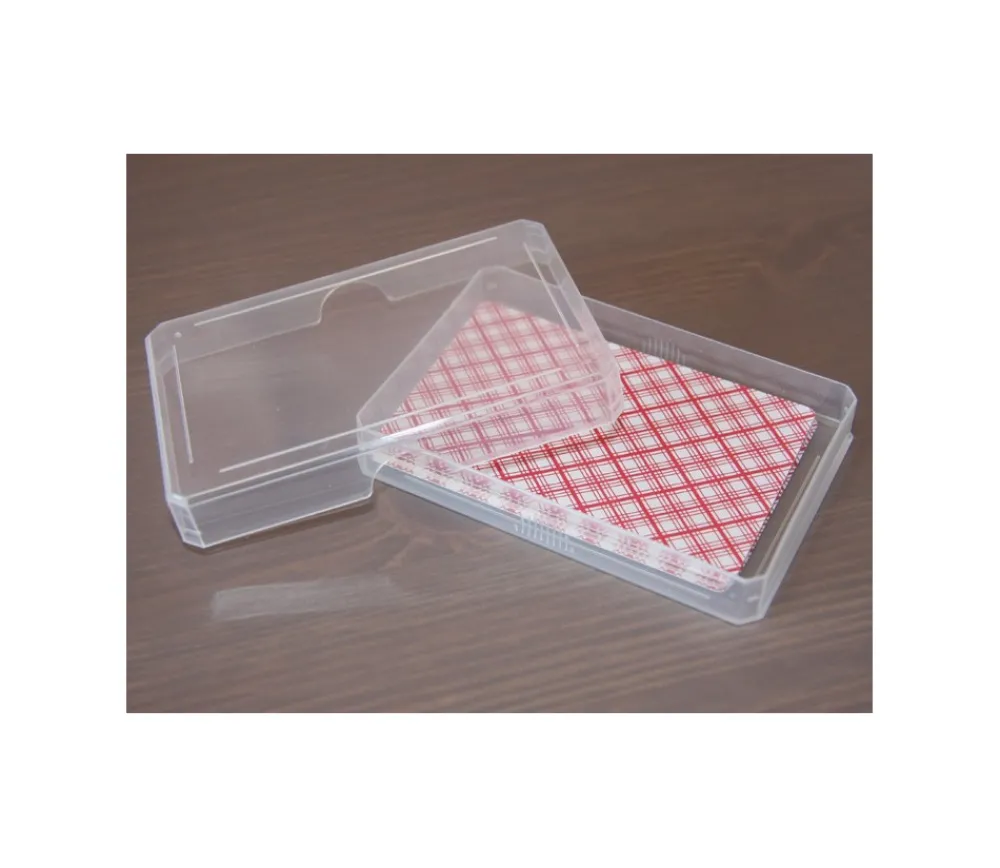 Tout Pour le Jeu Boite plastique pour 32 cartes à jouer transparentes type jeu de belote
