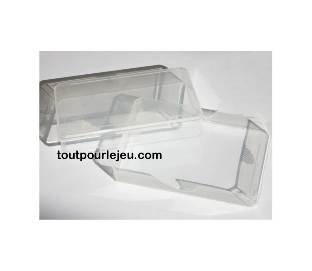Tout Pour le Jeu Boite plastique pour 32 cartes à jouer transparentes type jeu de belote