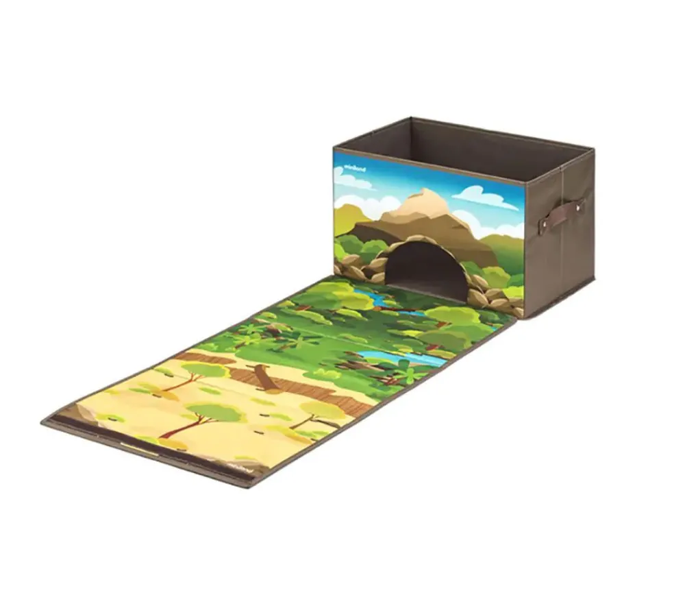 Tout Pour le Jeu Boite rangement tapis de jeu Forêt jungle