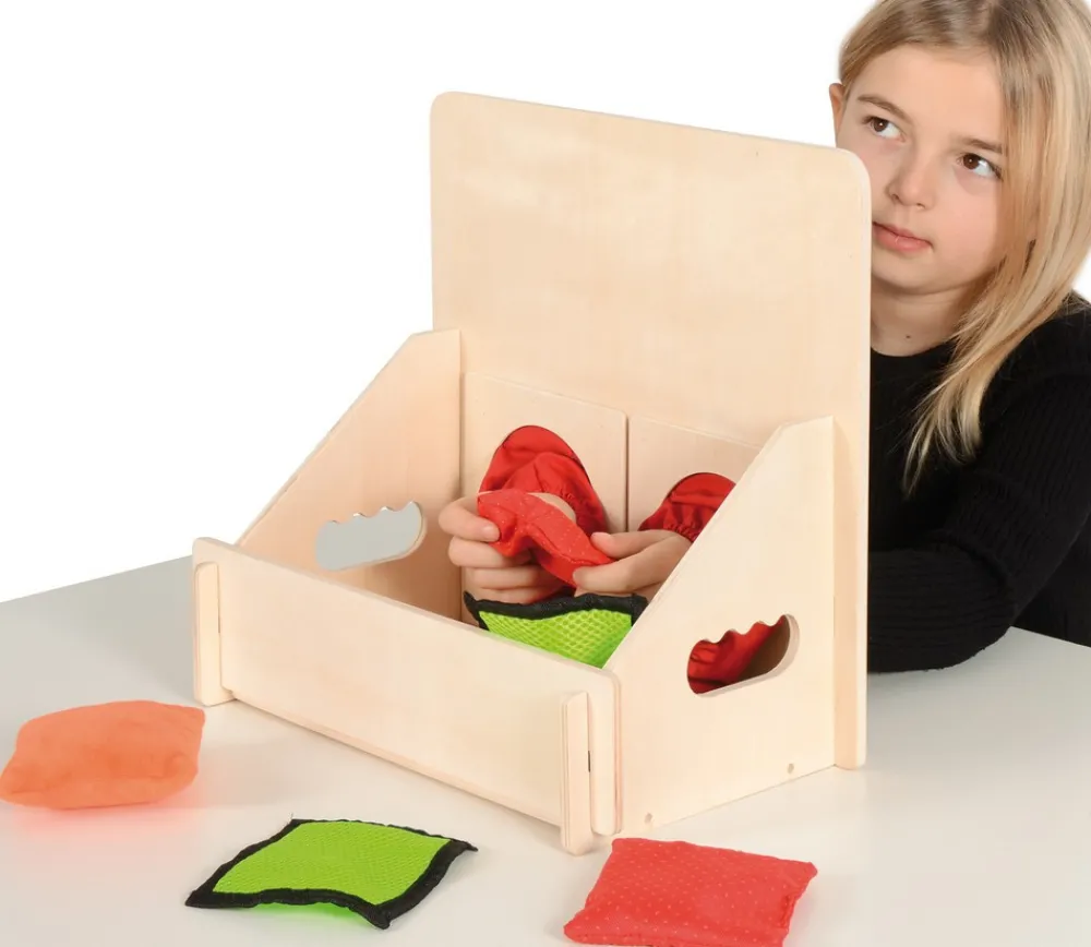 Tout Pour le Jeu Boite tactile enfant jeu toucher à l'aveugle 34 x 32 cm