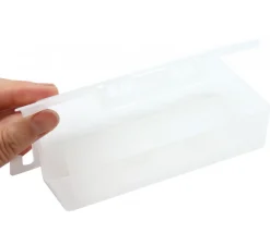 Tout Pour le Jeu Boite Tarot 130x70x30 mm vide plastique clips transparente