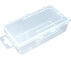 Tout Pour le Jeu Boite 130x76x42 mm vide plastique (format tarot) clips transparente
