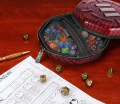 Tout Pour le Jeu Boitier 2 en 1 : piste de dés et boitier de rangement - Rouge édition collector DnD -Enhance