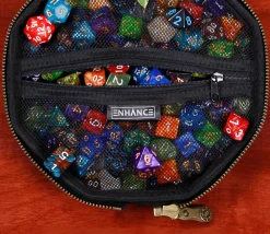 Tout Pour le Jeu Boitier 2 en 1 : piste de dés et boitier de rangement - standard RPG - Enhance