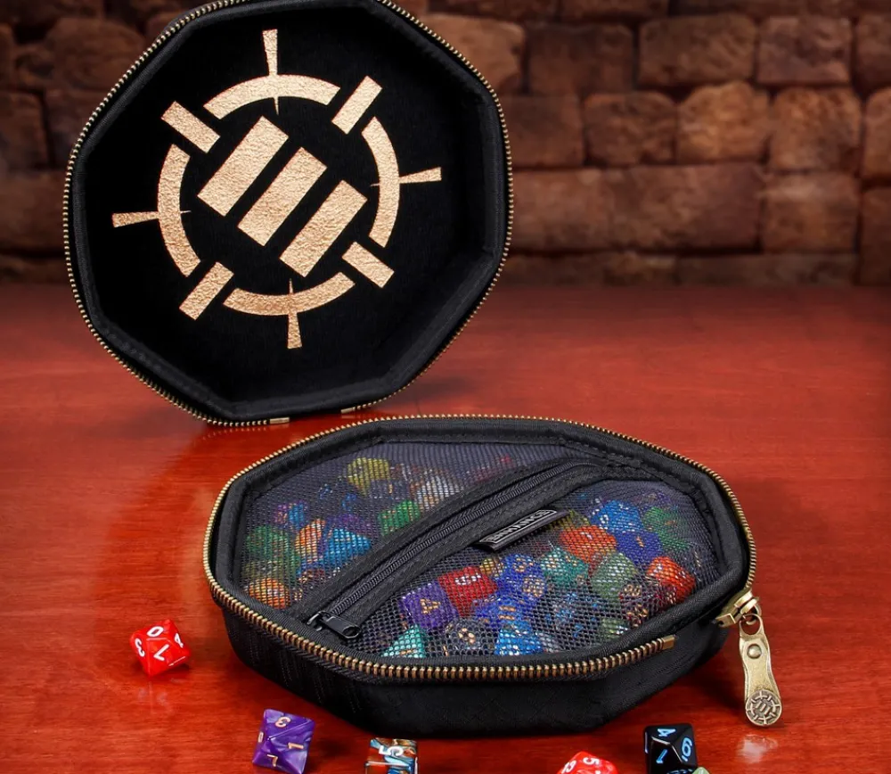 Tout Pour le Jeu Boitier 2 en 1 : piste de dés et boitier de rangement - standard RPG - Enhance