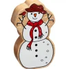 Tout Pour le Jeu Bonhomme de neige en bois 100 x 58 x 25 mm personnage
