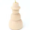 Tout Pour le Jeu Bonhomme de neige en bois 7 cm