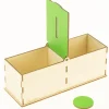 Tout Pour le Jeu Boîte encastrement Montessori 2 zones avec clapet découverte