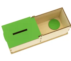 Tout Pour le Jeu Boîte encastrement Montessori 2 zones avec clapet découverte