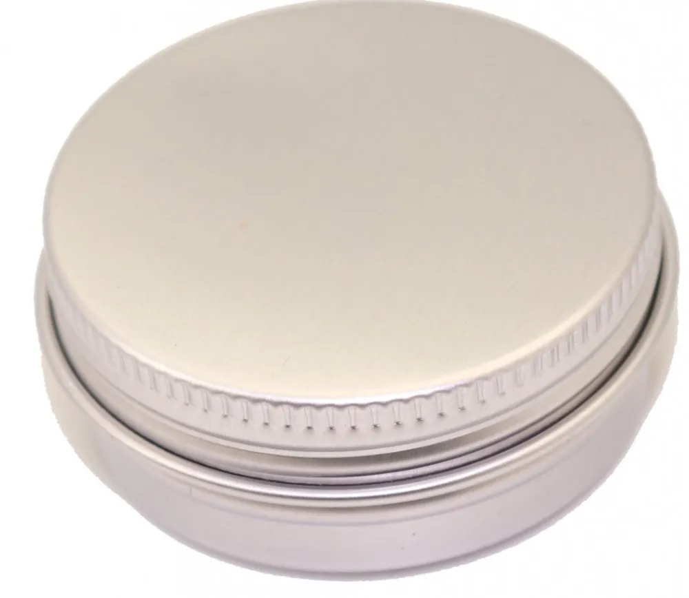 Tout Pour le Jeu Boîte ronde Ø 5.2 cm aluminium avec couvercle à vis métal