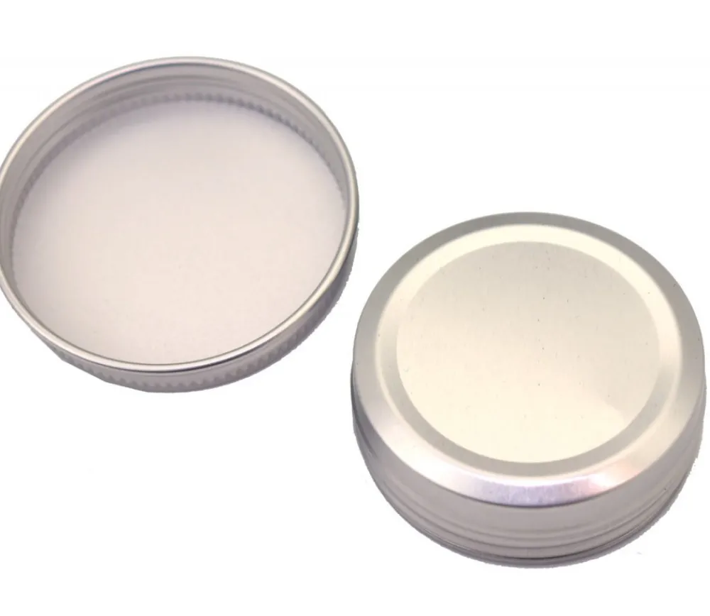 Tout Pour le Jeu Boîte ronde Ø 5.2 cm aluminium avec couvercle à vis métal