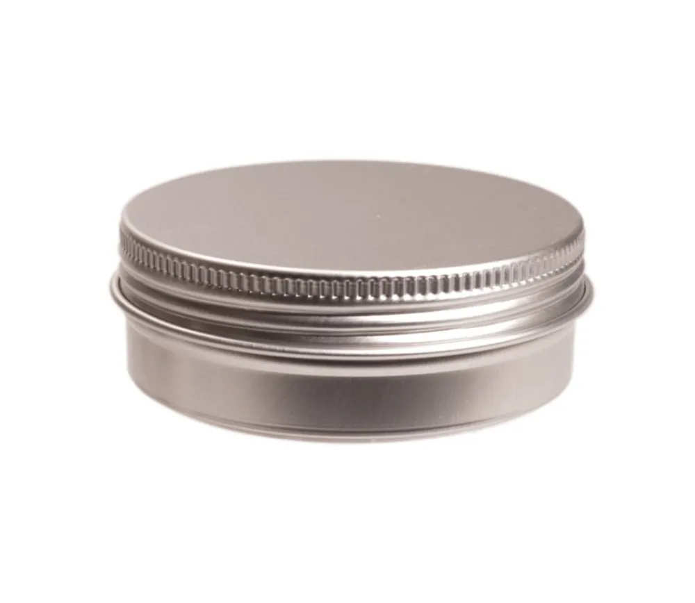 Tout Pour le Jeu Boîte ronde Ø 5.2 cm aluminium avec couvercle à vis métal