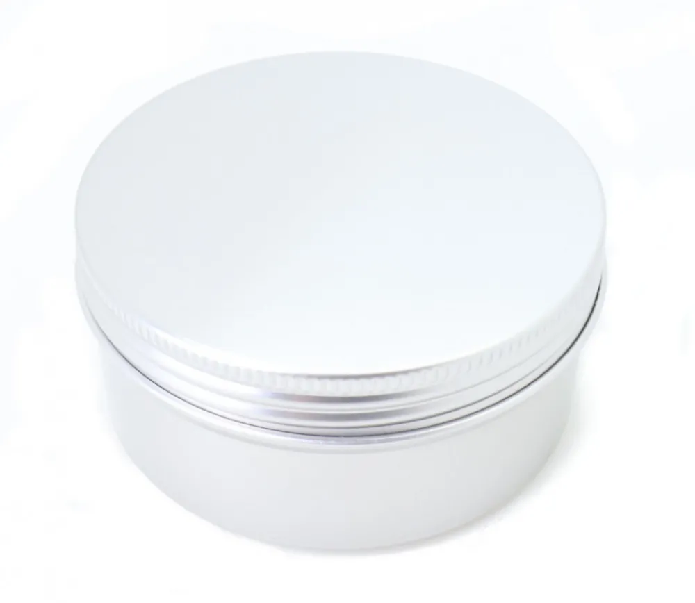 Tout Pour le Jeu Boîte ronde Ø 9.3 cm aluminium avec couvercle à vis
