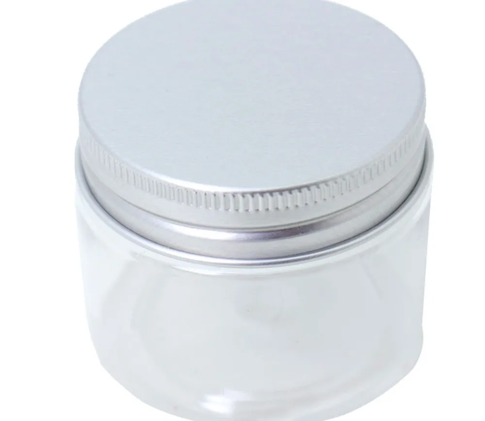 Tout Pour le Jeu Boîte ronde Ø 4.8 cm plastique avec couvercle à vis en aluminium