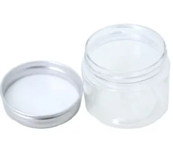 Tout Pour le Jeu Boîte ronde Ø 4.8 cm plastique avec couvercle à vis en aluminium