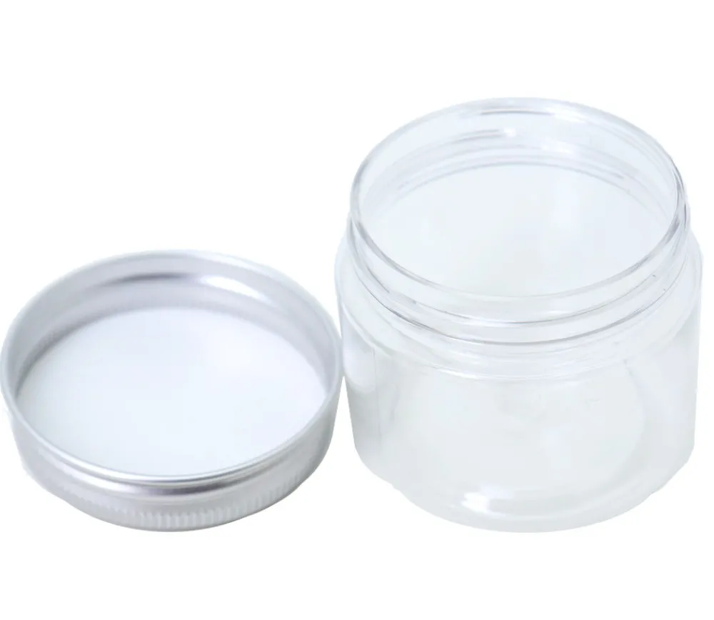 Tout Pour le Jeu Boîte ronde Ø 4.8 cm plastique avec couvercle à vis en aluminium