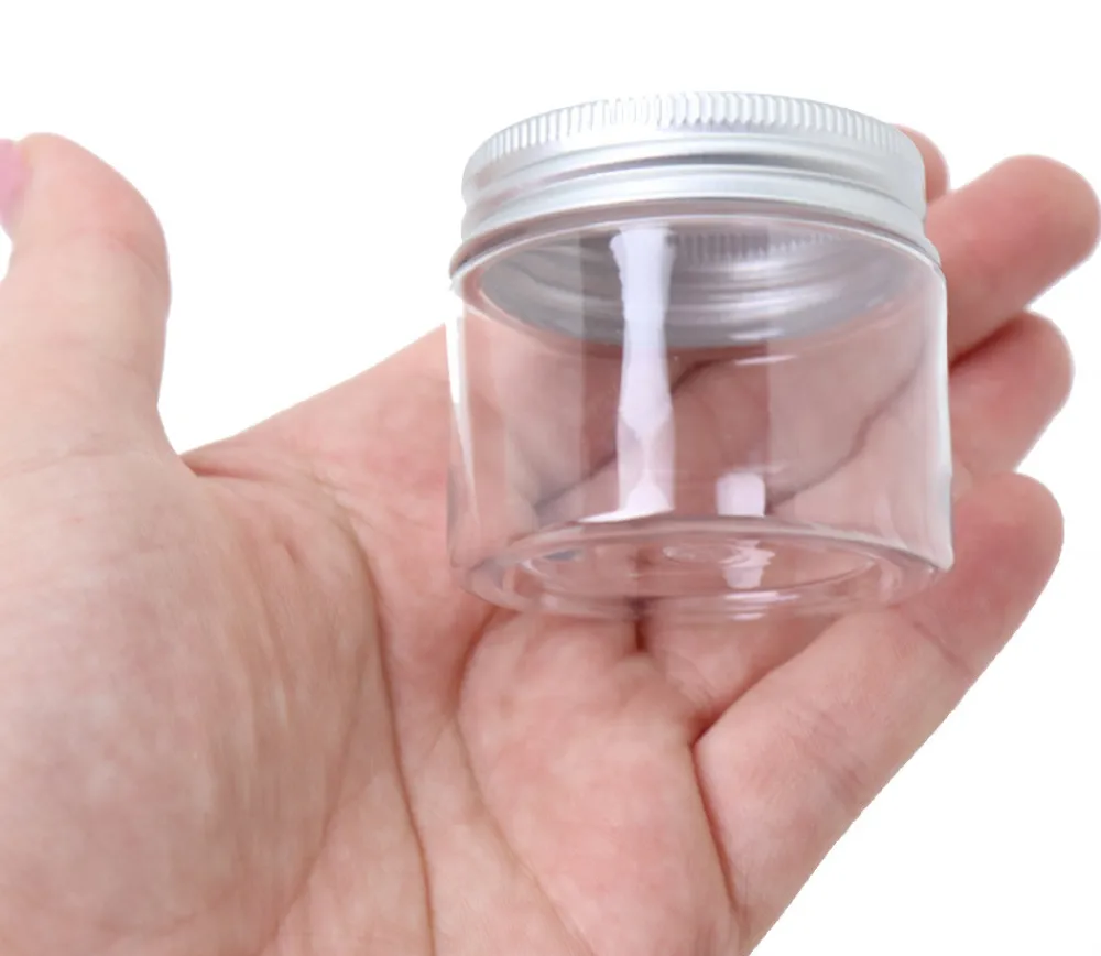 Tout Pour le Jeu Boîte ronde Ø 4.8 cm plastique avec couvercle à vis en aluminium