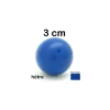 Tout Pour le Jeu Boule 3 cm couleur bleue en bois - bille hêtre diamètre 30 mm