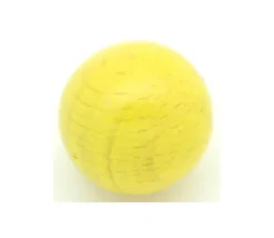 Tout Pour le Jeu Boule 5 cm couleur jaune en bois - bille hêtre diamètre 50 mm