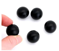 Tout Pour le Jeu Boule 2 cm couleur noire en bois - bille buis diamètre 20 mm
