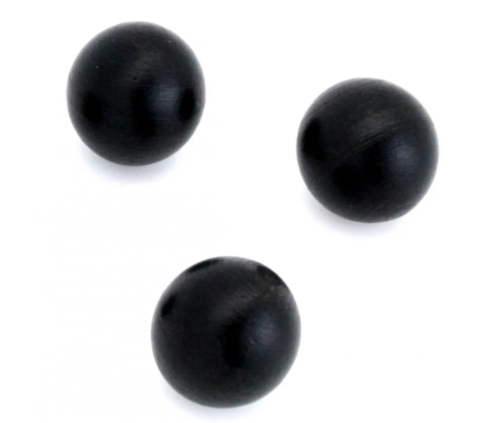Tout Pour le Jeu Boule 2.5 cm couleur noire en bois - bille buis diamètre 25 mm