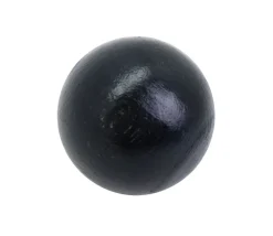 Tout Pour le Jeu Boule 2.5 cm couleur noire en bois - bille hêtre diamètre 25 mm
