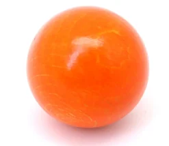 Tout Pour le Jeu Boule 3 cm couleur orange en bois - bille hêtre diamètre 30 mm