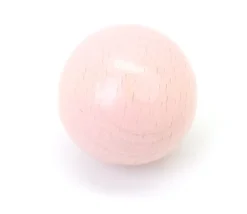 Tout Pour le Jeu Boule 2.5 cm couleur rose en bois - bille hêtre diamètre 25 mm
