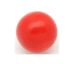Tout Pour le Jeu Boule 2 cm couleur rouge en bois - bille hêtre diamètre 20 mm