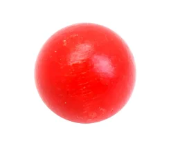 Tout Pour le Jeu Boule 4 cm couleur rouge en bois - grosse bille hêtre diamètre 40 mm