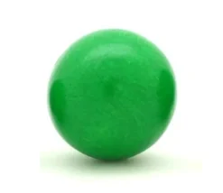 Tout Pour le Jeu Boule 3 cm couleur verte en bois - bille hêtre diamètre 30 mm