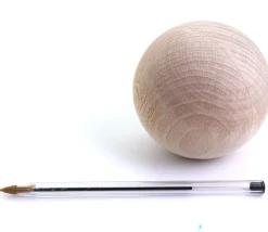 Tout Pour le Jeu Boule 8 cm en bois - grosse boule hêtre diamètre 80 mm