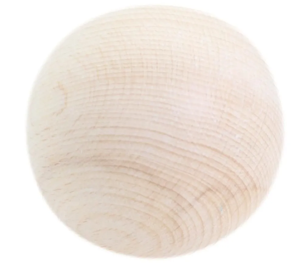 Tout Pour le Jeu Boule 6 cm en bois - grosse boule hêtre diamètre 60 mm