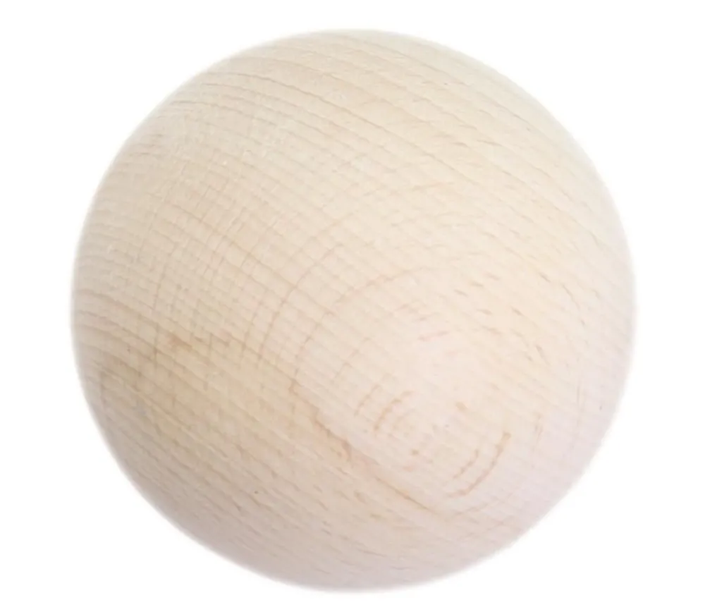 Tout Pour le Jeu Boule 7 cm en bois - grosse boule hêtre diamètre 70 mm