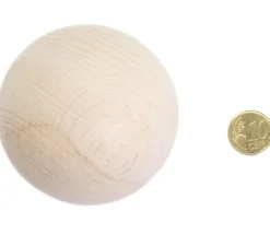 Tout Pour le Jeu Boule 7 cm en bois - grosse boule hêtre diamètre 70 mm
