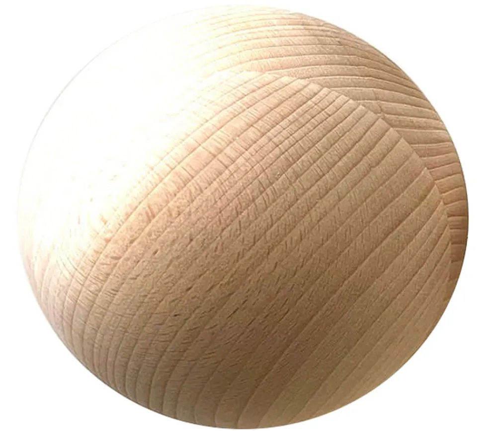 Tout Pour le Jeu Boule 15 cm en bois - grosse boule hêtre diamètre 150 mm