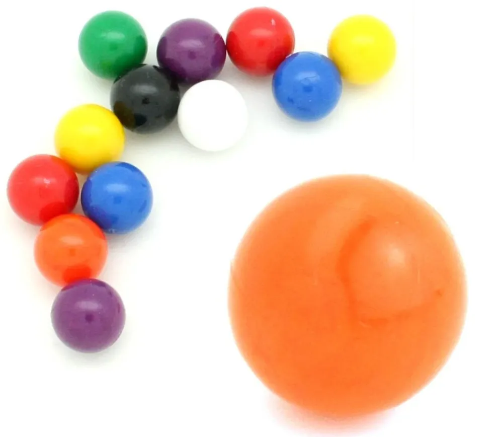 Tout Pour le Jeu Boule en plastique 13 mm diamètre bille à l'unité couleur au choix