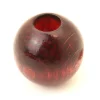 Tout Pour le Jeu Boule percée 3 cm couleur marron en bois - Perle trouée macramé diamètre 30 mm trou 10 mm