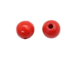 Tout Pour le Jeu Boule percée de 8 mm en bois- Mini perle trou 2.5 mm