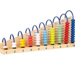 Tout Pour le Jeu Boulier Education bois addition 10 rangées