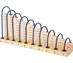 Tout Pour le Jeu Boulier Education bois addition 10 rangées