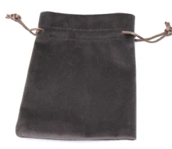 Tout Pour le Jeu Bourse sac 11 x 15 cm velours ultra épais brun vide