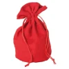 Tout Pour le Jeu Bourse Sac velours rouge big 215 x 160 mm