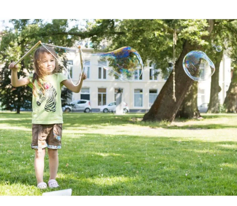 Enfant Tout Pour le Jeu Bâtons et ficelle pour Bulles de savon géantes