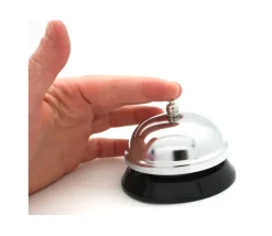Tout Pour le Jeu Buzzer métal sonnette de jeu qui fait ding