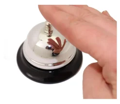Tout Pour le Jeu Buzzer métal sonnette de jeu qui fait ding