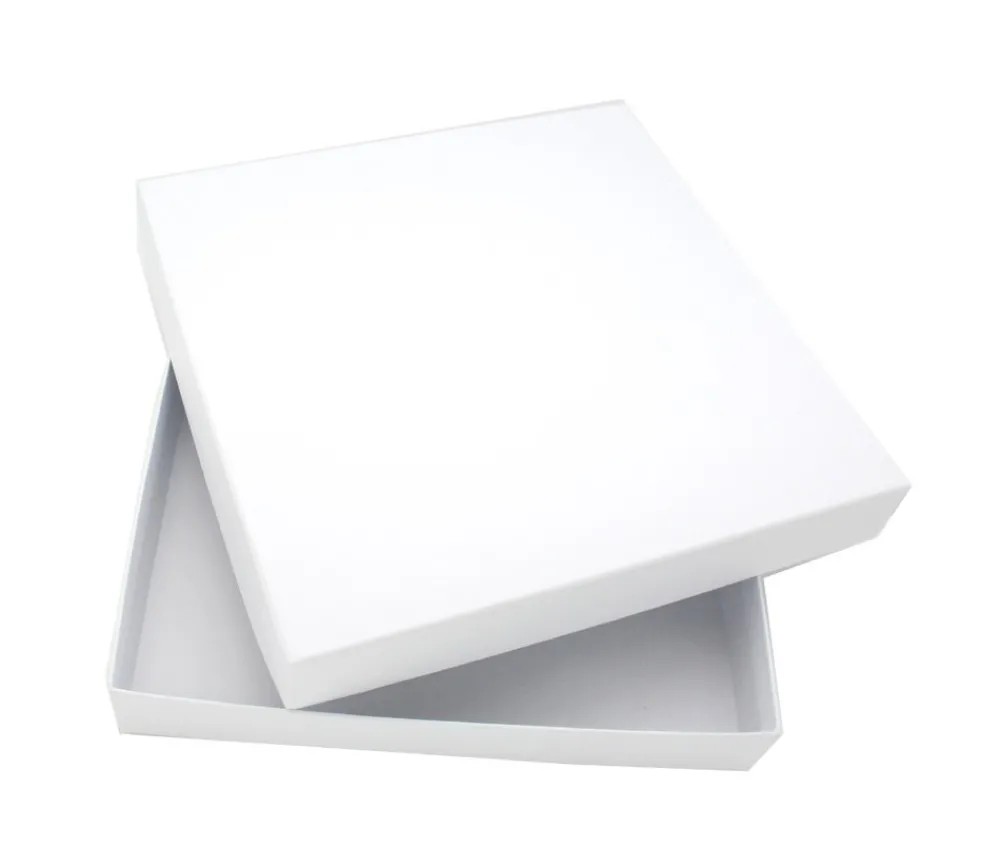 Tout Pour le Jeu C2 Boite de jeu 260 x 260 x 43 mm blanche à personnaliser carré grand format vide